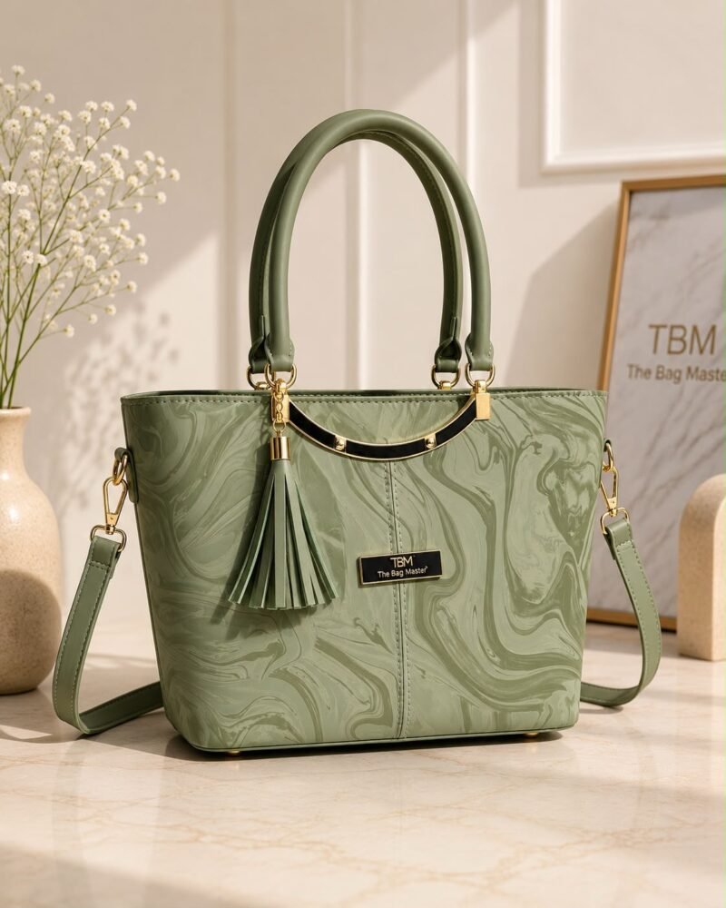 Marble Texture Handbag