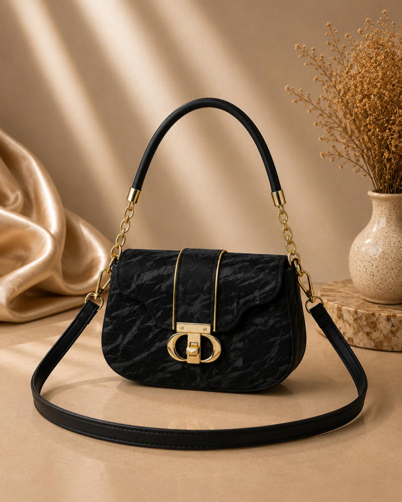 PU Leather Sling Bag