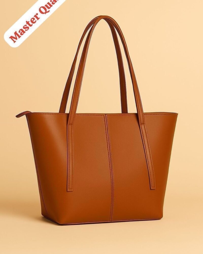 Minimalist Structured Tote Bag – Office Tote Bag for Women