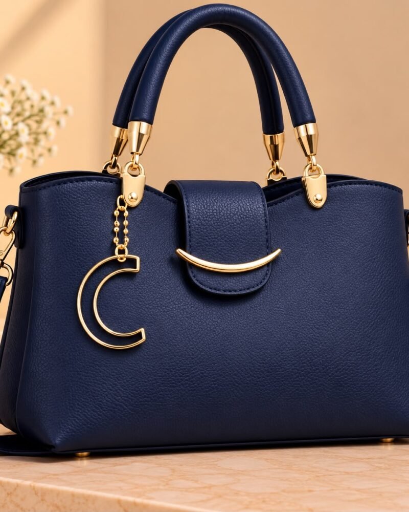 Top Handle Handbag for Women, Royal Classic Bag with Shoulder Strap